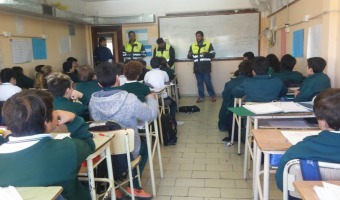 ACCIONES DE PREVENCIN: TRNSITO CAPACITA EN LAS ESCUELAS